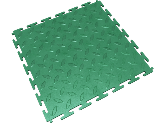 Interlocking PVC flooring